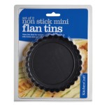 Kitchen Craft Mini Fluted Flan Tins